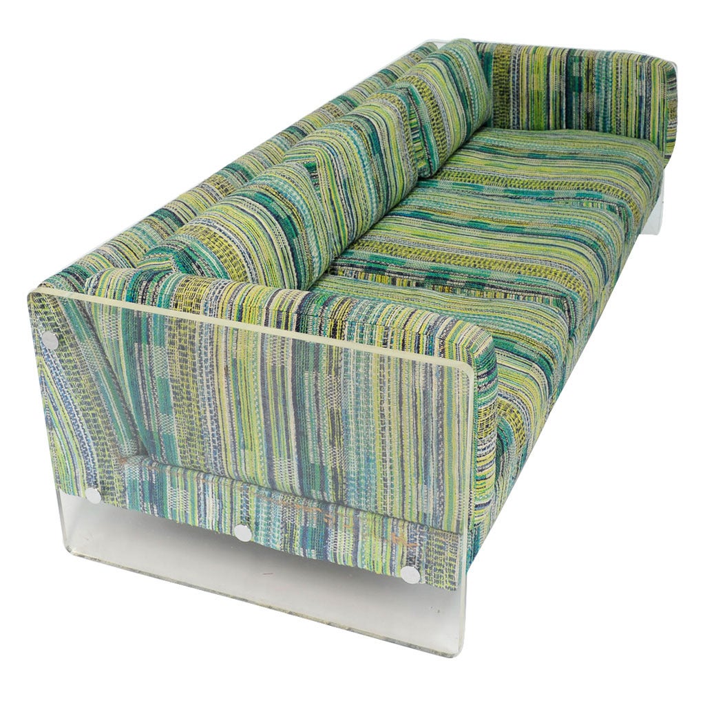 Lucite Selig Sofa by Imperial