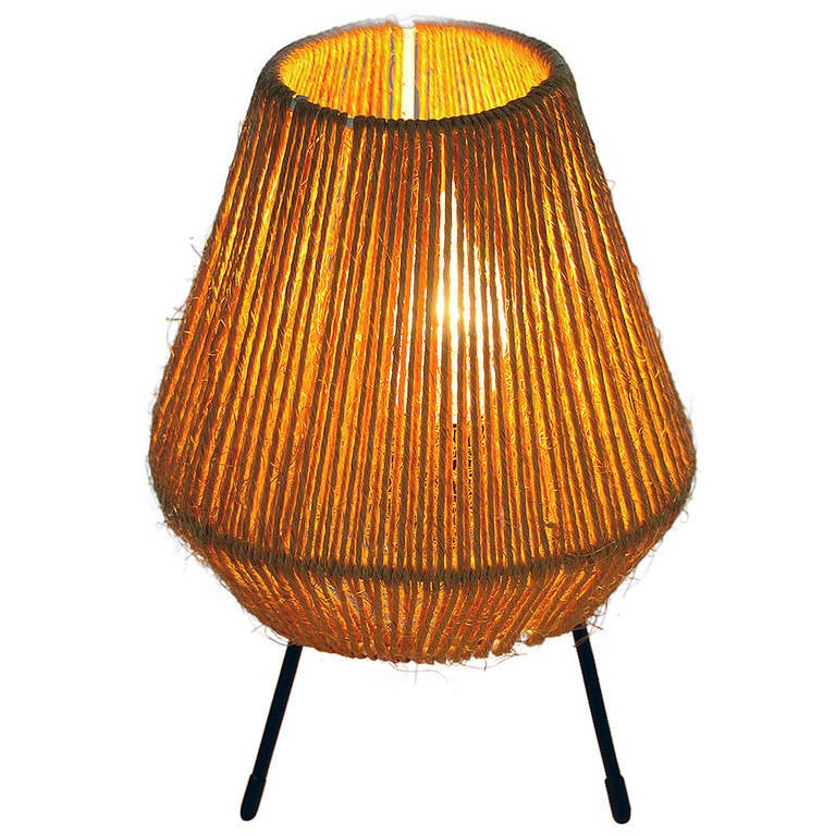 Petite Vintage String Lamp at 1stDibs