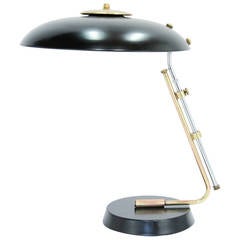 Finely Tooled Adjustable Desk Lamp