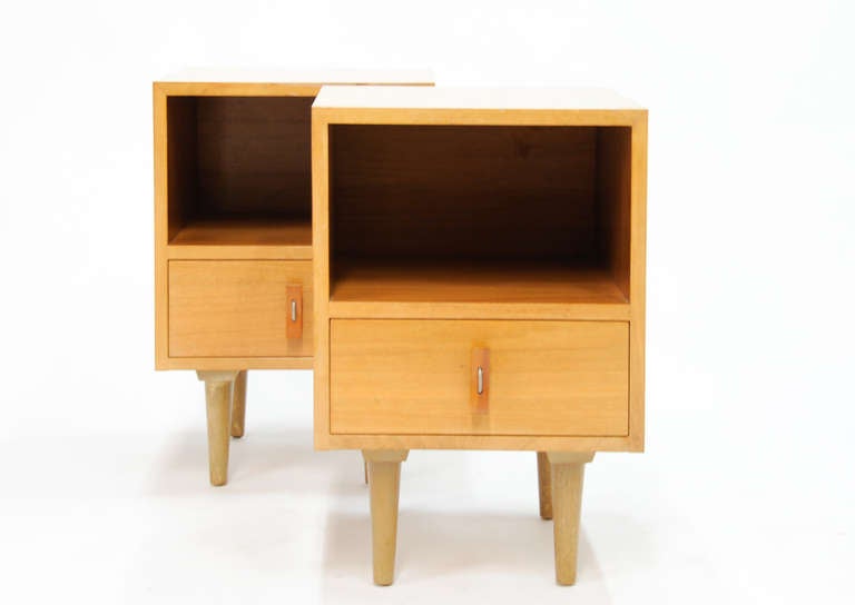Stanley Young for Glenn of California Nightstands In Good Condition In Portland, OR