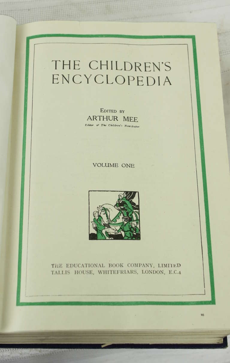 the children's encyclopedia arthur mee value