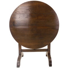 Antique French Oak Vindage Table