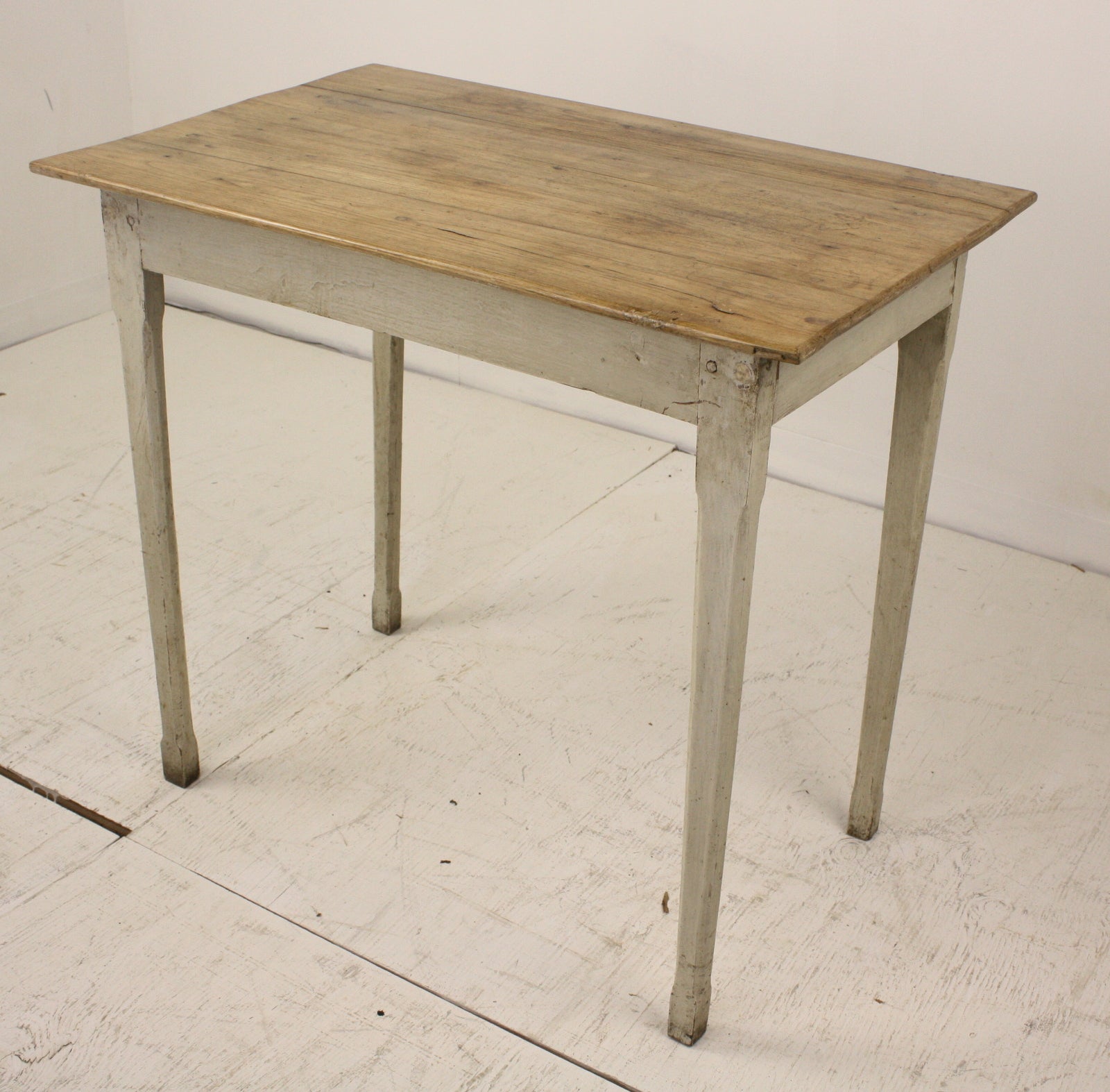 Small French Antique Pine Table