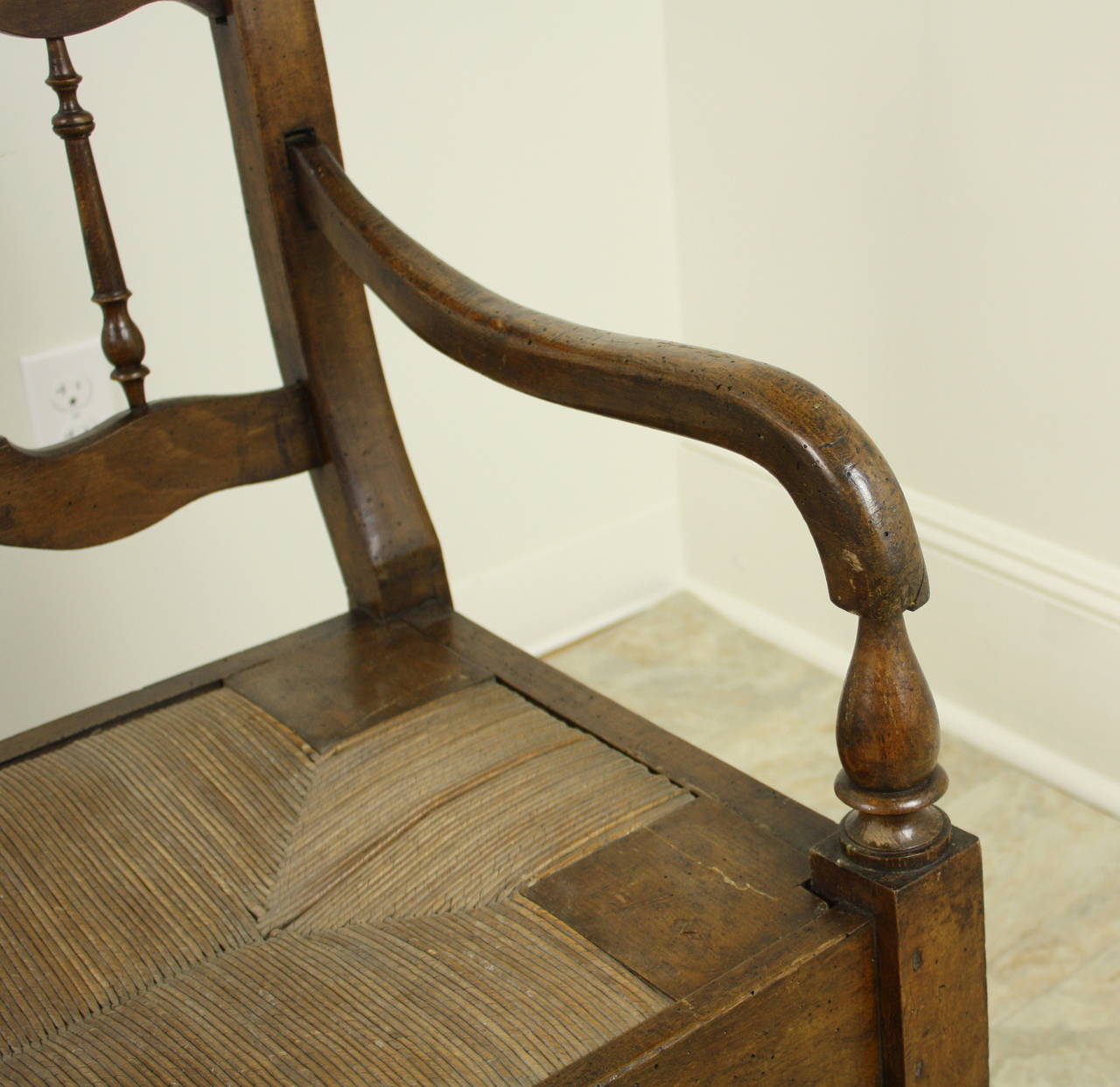 antique bench chair