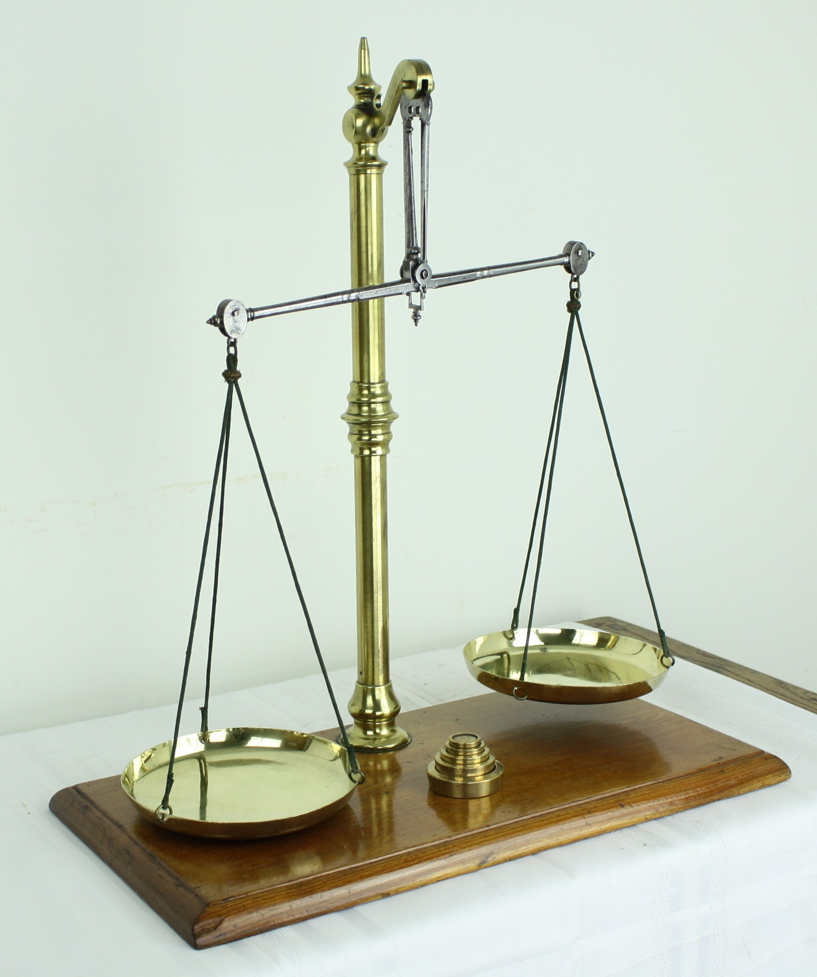Antique English Beam Scale and Weights