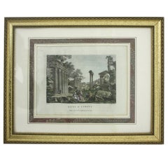 Four English Historical Prints, Framed, circa 1782 8