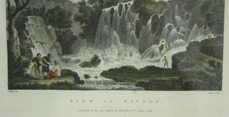 Quattro stampe storiche inglesi, incorniciate, 1782 circa in vendita 1