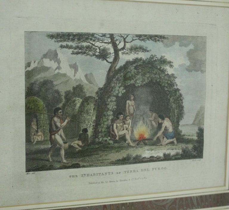 Four English Historical Prints, Framed, circa 1782 For Sale 4