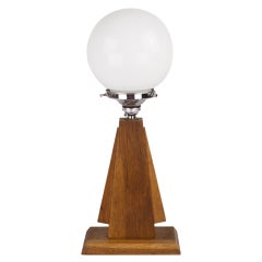 English Art Deco lamp