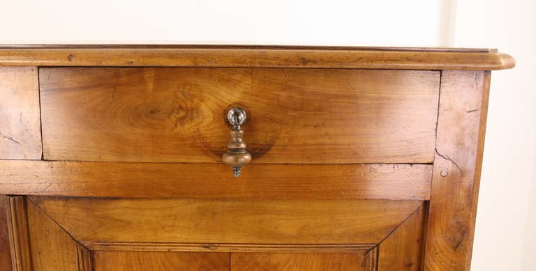 19th Century Antique French Cherry Louis Philippe Buffet