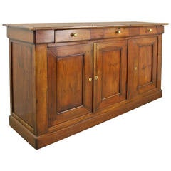 Antique French Rich Pine Enfilade