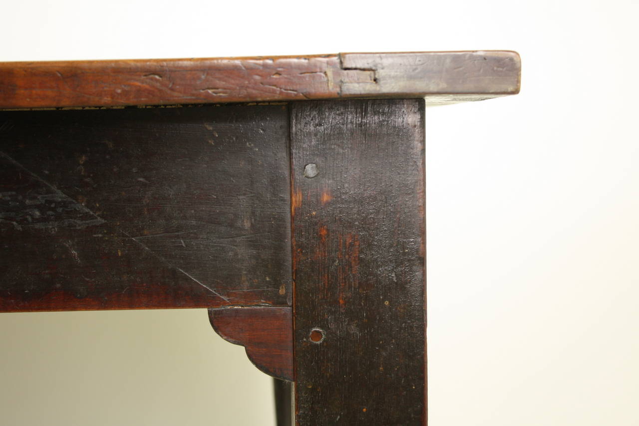 Antique French Cherry Farm Table 2