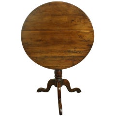 Antique Georgian Cedar Tripod Tilt TopTable