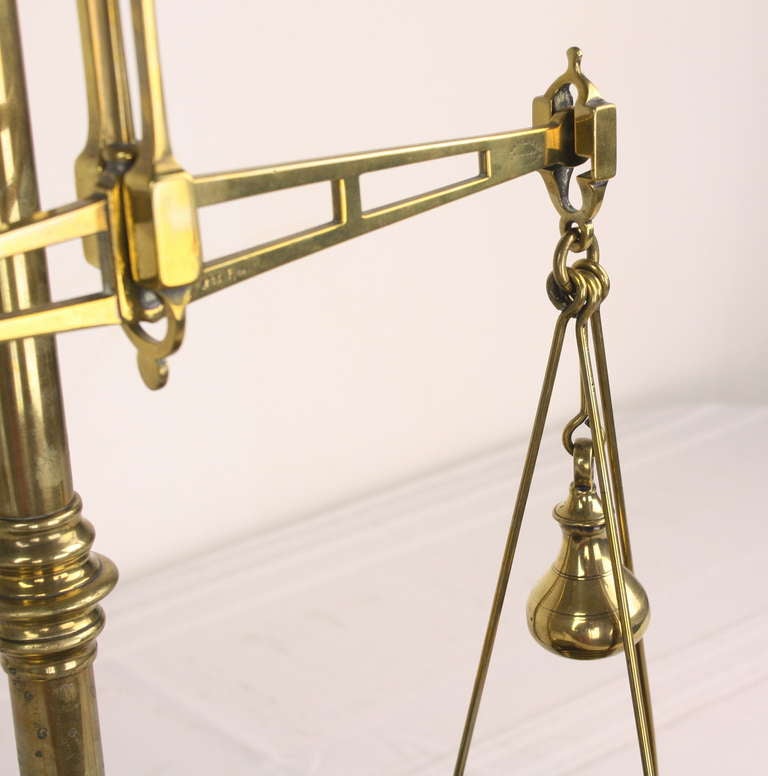 Large Antique English Scales and Weights at 1stDibs balance tool name