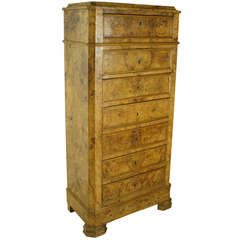 Antique French Louis Philippe Ashwood Semanier