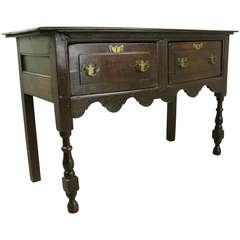 Lovely Very Early Welsh Oak Server 11