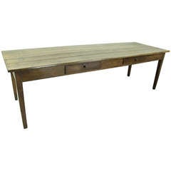 Large French Antique Farmhouse Table