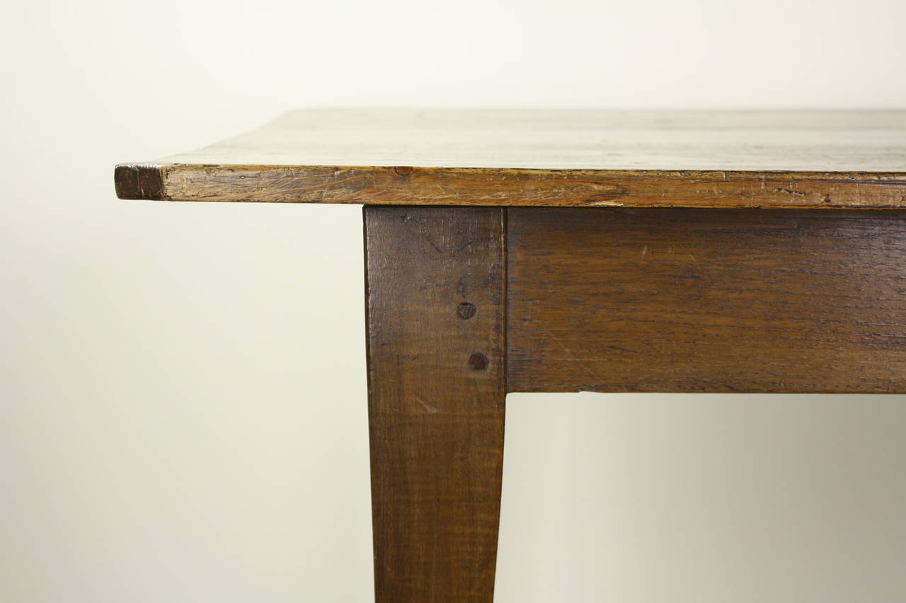 Wood Antique French Pine Farmhouse Table