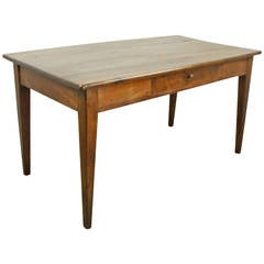 Antique French Cherry Writing Table