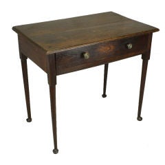 Early English Oak Pad Foot Table