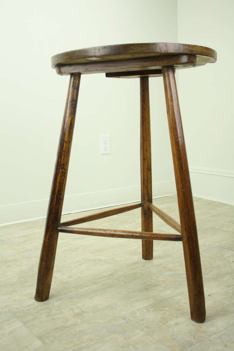 Wood Antique Welsh Pine Cricket Table