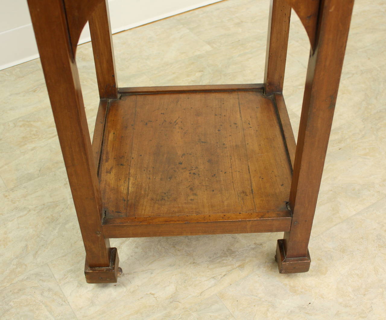 Antique French Cherry Four-Drawer Stand In Good Condition In Port Chester, NY