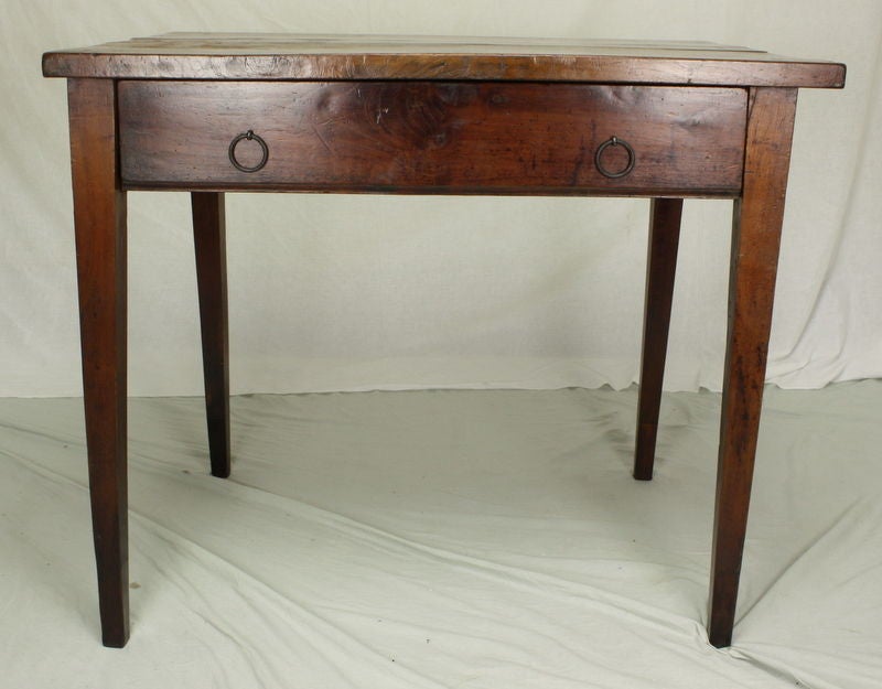 19th Century Antique Small French Cherry Writing Table