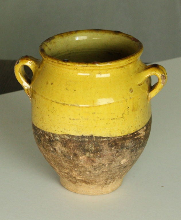 Pottery Antique French Confit Pots