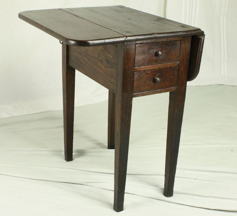 small drop leaf side table