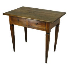 Antique French Two Drawer Side Table/Desk