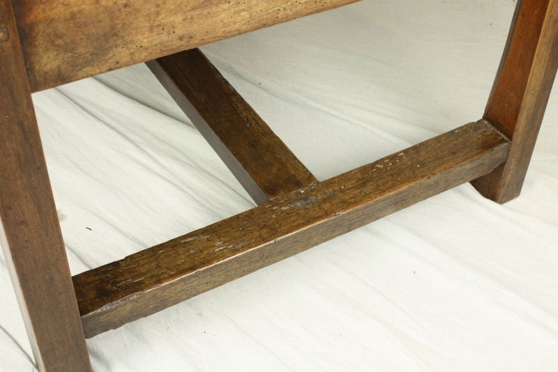 Antique French Two Drawer Cherry Coffee Table 3