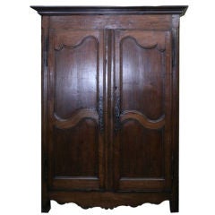 Used French Oak Armoire