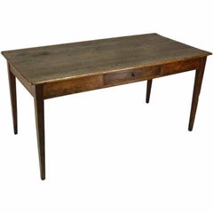 Antique French Pine Writing Table