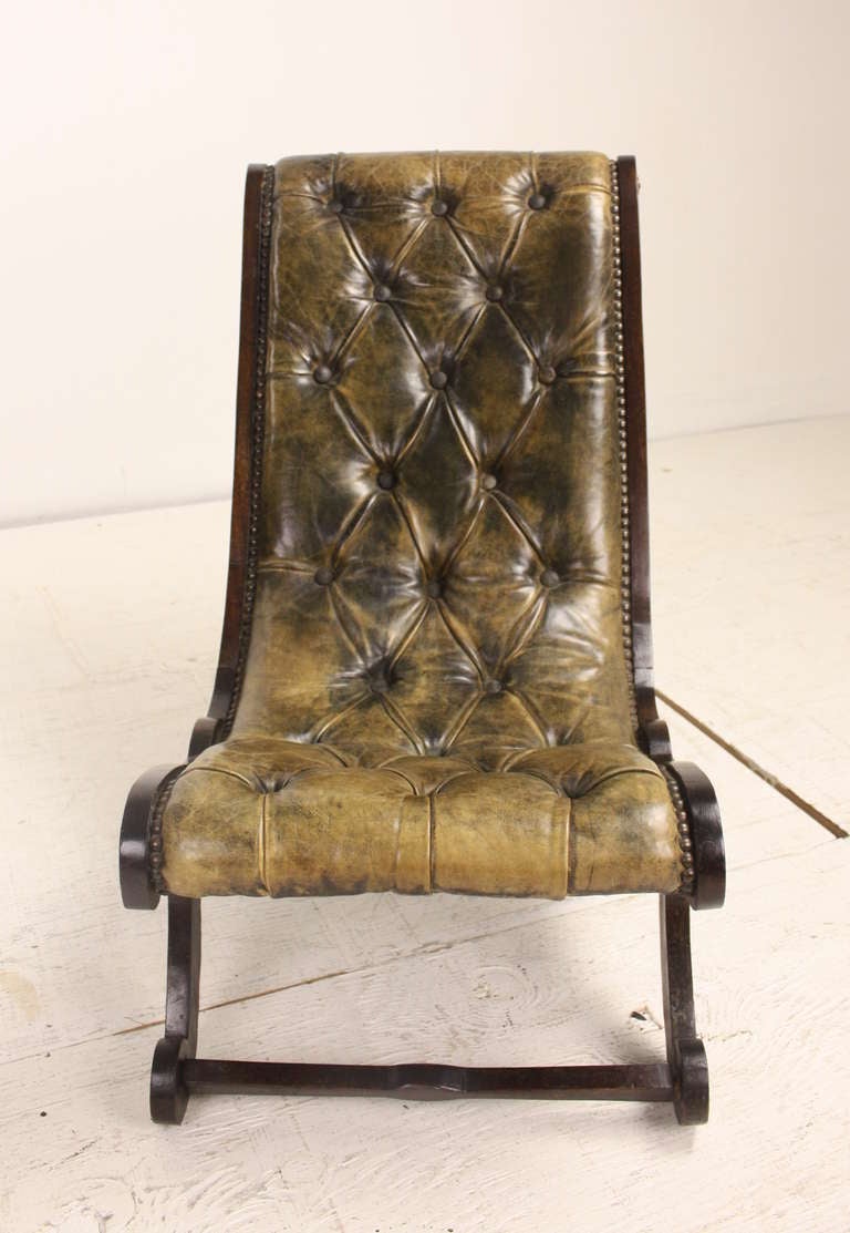 Child's Regency Leather Chair 1
