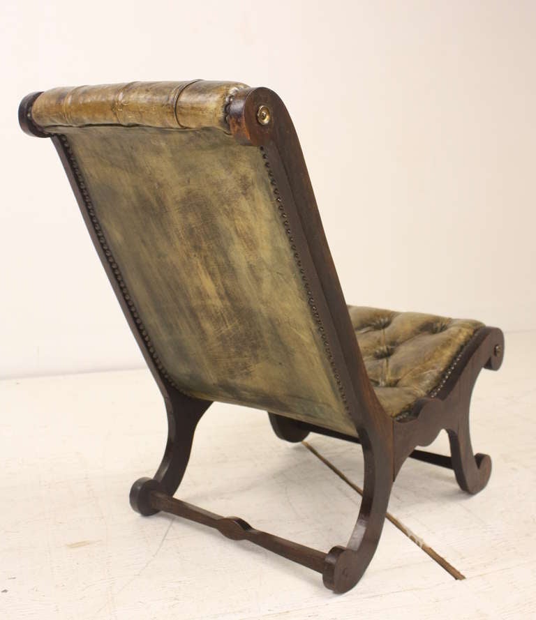 Child's Regency Leather Chair 3