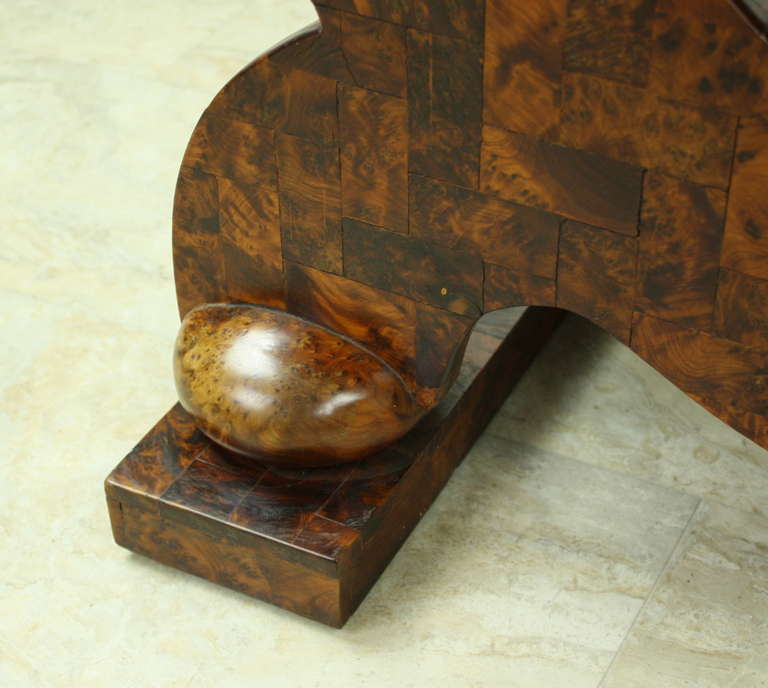Coffee Table, Very Elegant Art Deco Marquetry For Sale 2