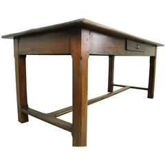 Antique English Oak Refectory Table