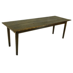 Antique French Pine Country Farm Table