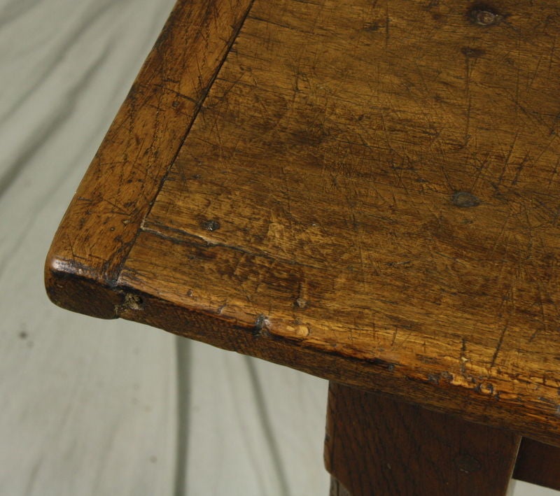 Early Oak French Country Farm Table 2