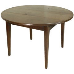 Antique French Walnut Breakfast Table