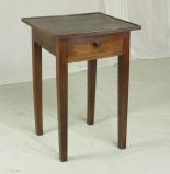 Small Antique Walnut Side Table