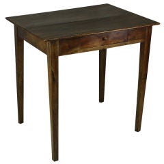 Antique French Walnut Side Table