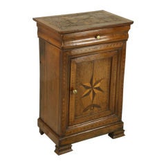 Antique French Marquetry Side Cabinet