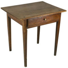 Small French Antique Cherry Side Table