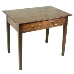 Period English Oak Side Table