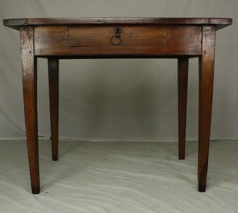 Antique French Country Small Writing Table 1