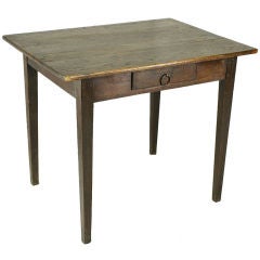 French Antique Oak Side Table/Desk 6