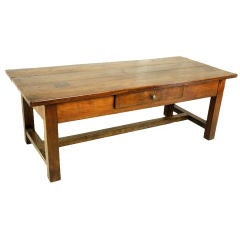 Antique French Cherry Coffee Table