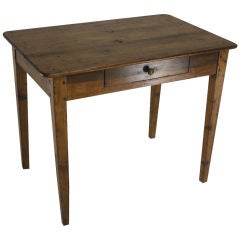 Antique French Pine Side Table
