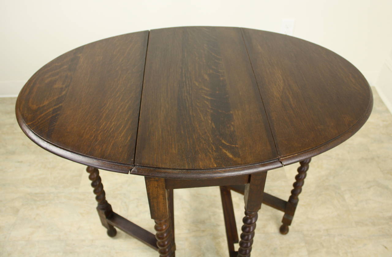 antique gateleg table